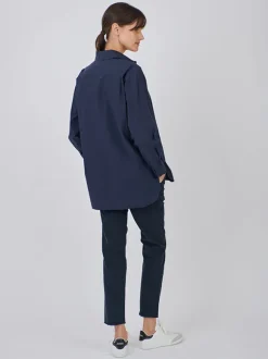 Yorke Shirt in Dark Navy