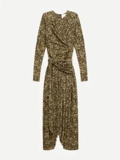 Zeidi Dress in Brown
